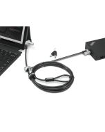 Lenovo 4XE1B81918, 1,8 m, Kensington, Schlüssel, Karbonstahl, Kunststoff, Schwarz